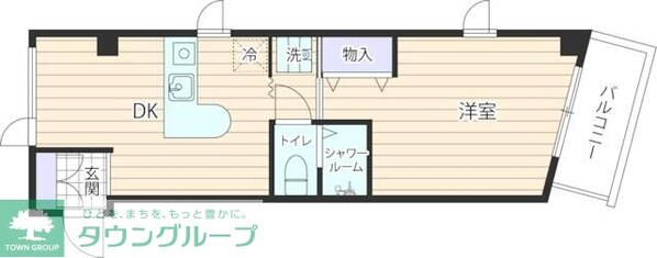 セントラルルミナスの物件間取画像